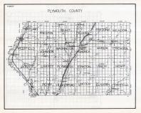Plymouth County Map, Iowa State Atlas 1930c
